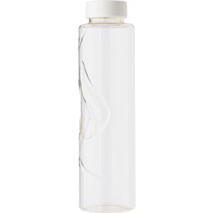 100% PLA bottle Sonja, white (Water bottles)