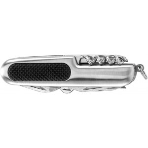 10pc Stainless steel pocket knife, silver (Pocket knives)
