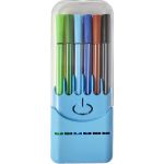 12 water-based felt tip pens Evan, light blue (7803-18)