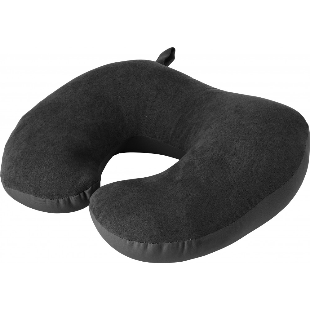 2 In 1 Travel Pillow Black Travel Article Reklamajandek Hu Ltd