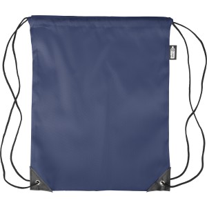 rPET polyester (210D) drawstring backpack Calix, blue