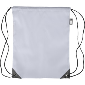 rPET polyester (210D) drawstring backpack Calix, grey