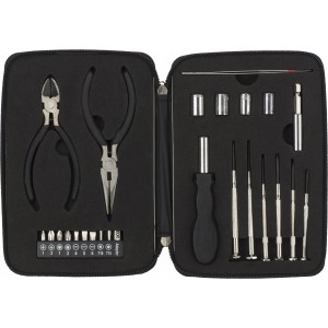 Aluminium tool set Alisha, silver