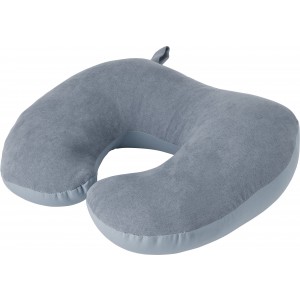Suede travel pillow Fletcher, grey