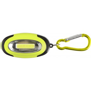 Plastic light with 6 powerful COB LED lights, lime