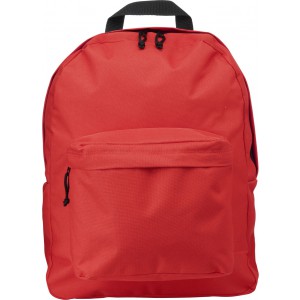 Polyester (600D) backpack Livia, red