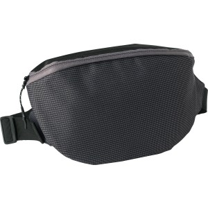 600D ripstop waist bag Juniper, Grey/Silver (Waist bags)