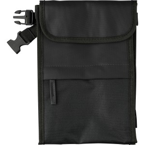 rPET polyester (600D) cooler bag Eira, black