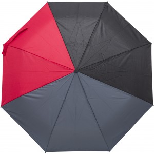 Pongee (190T) umbrella Rosalia, red