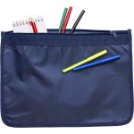 A4 Nylon (70D) document bag, blue (9100-05)