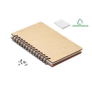 A5 Birch tree GROWBOOK<sup>™</sup>, Wood
