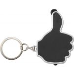 ABS 2-in-1 key holder Melvin, black (5852-01)