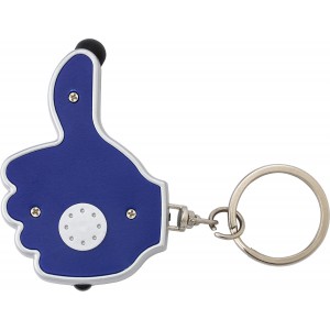 ABS 2-in-1 key holder Melvin, blue (Keychains)