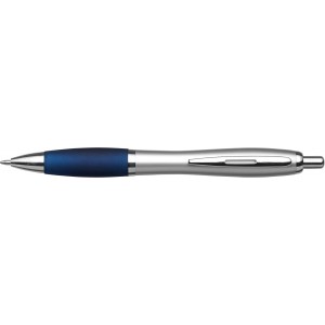 ABS ballpen Cardiff, dark navy (Plastic pen)