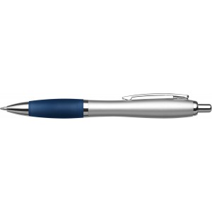 ABS ballpen Cardiff, dark navy (Plastic pen)