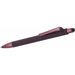 ABS ballpen Hendrix, purple (Plastic pen)