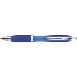 ABS ballpen Newport, blue (Plastic pen)