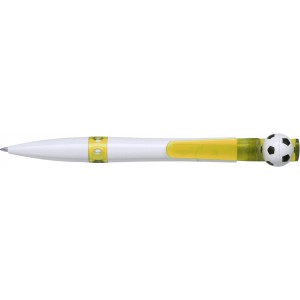 ABS ballpen Prem, yellow (Funny pen)