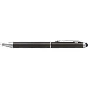 ABS ballpen Ross, black (Plastic pen)