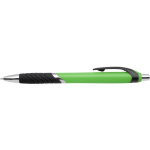 ABS ballpen Thiago, green (Plastic pen)