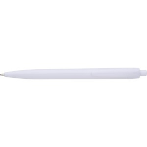 ABS ballpen Trey, white (Plastic pen)