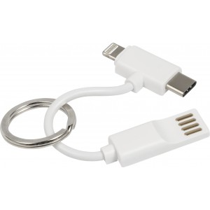 ABS cable set Elfriede, white (Eletronics cables, adapters)