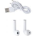 ABS earphones, White (8937-02)
