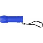 ABS flashlight, blue (709302-05)