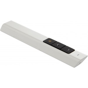 ABS laser pointer Manon, white (Laser pointers)