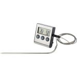 ABS meat thermometer, black/silver (1056-50)