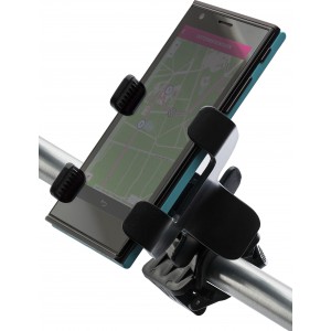 ABS mobile phone holder Everett, black (Bycicle items)