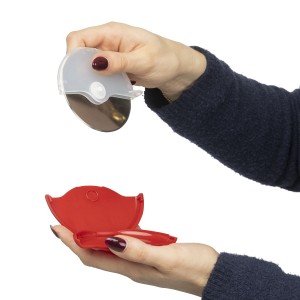 ABS pizza cutter Maurice, red