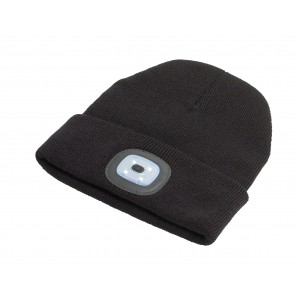 Acrylic beanie Vivian, black (Hats)