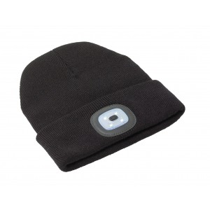 Acrylic beanie Vivian, black (Hats)