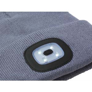 Acrylic beanie Vivian, grey (Hats)