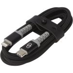 ADAPT MFI USB-C to Lightning cable, Solid black, 100 cm (12425590)