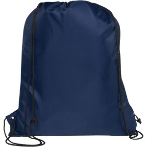 Adventure recycled insulated drawstring bag 9L, Navy (Backpacks)