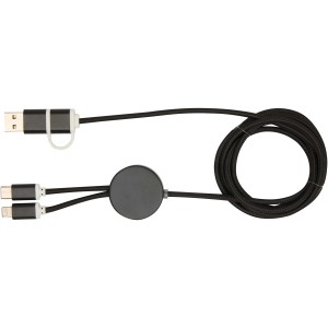 Alasia 5-in-1 recycled aluminium and plastic 150 cm data syn (Eletronics cables, adapters)