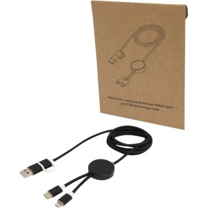 Alasia 5-in-1 recycled aluminium and plastic 150 cm data syn (Eletronics cables, adapters)