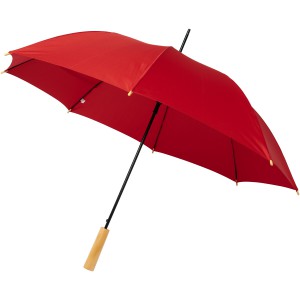 Alina 23" auto open recycled PET umbrella, Red