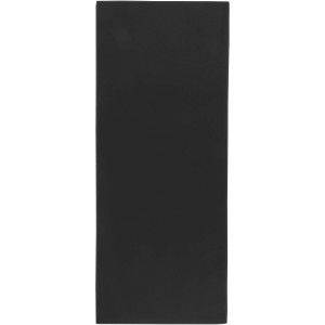 Althea sport towel 30x80 cm, Solid black (Towels)