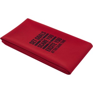 Althea sport towel 50x100 cm, Red (Towels)