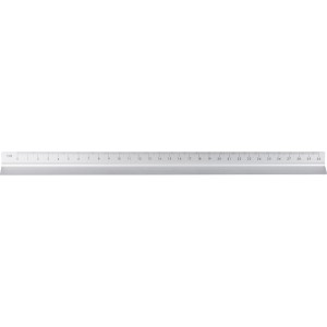 Aluminium 30 cm triangle-shaped ruler Tavi, silver