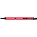 Aluminium ballpen Albacete, pink (3444-17CD)