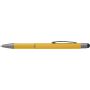 Aluminium ballpen Jett, yellow