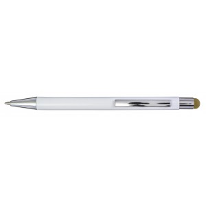 Aluminium ballpen Lise, gold (Multi-colored, multi-functional pen)