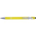 Aluminium ballpen Primo, yellow (8462-06CD)