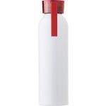 Aluminium bottle (650 ml) Shaunie, red (9303-08)