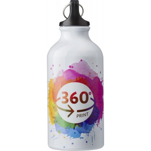 Aluminium bottle, Yellow (Sport bottles)