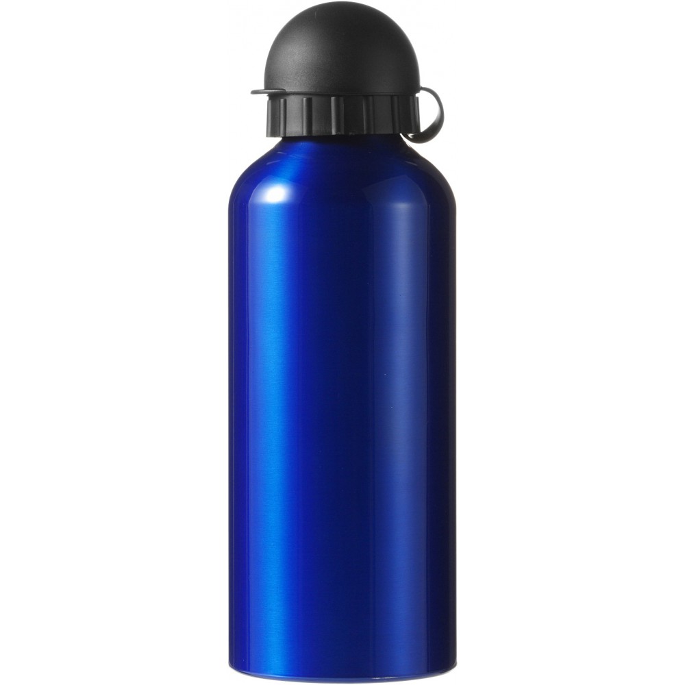 Aluminium drinking bottle (650ml), cobalt blue (Sport bottles ...